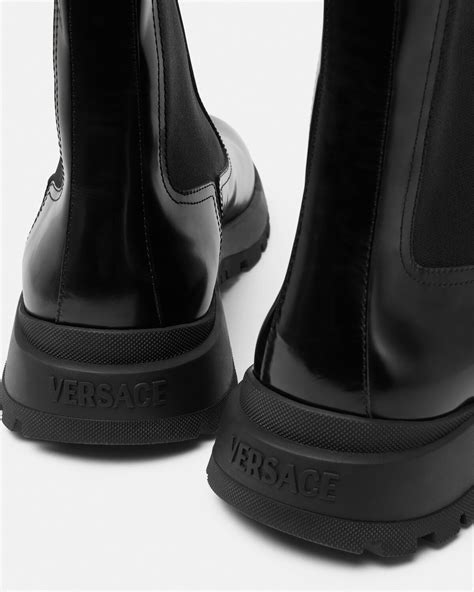 versace chelsea boots.